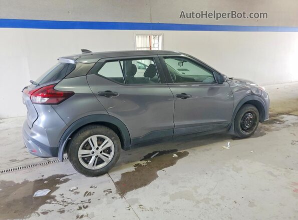 3N1CP5BV3ML544244 2021 NISSAN KICKS Silver Rear right