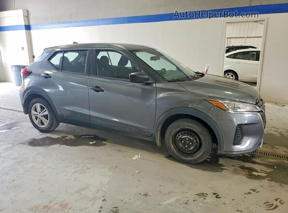 3N1CP5BV3ML544244 2021 NISSAN KICKS Silver Front right
