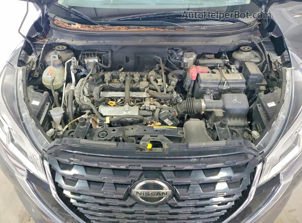 3N1CP5BV3ML544244 2021 NISSAN KICKS Silver Rear interior view