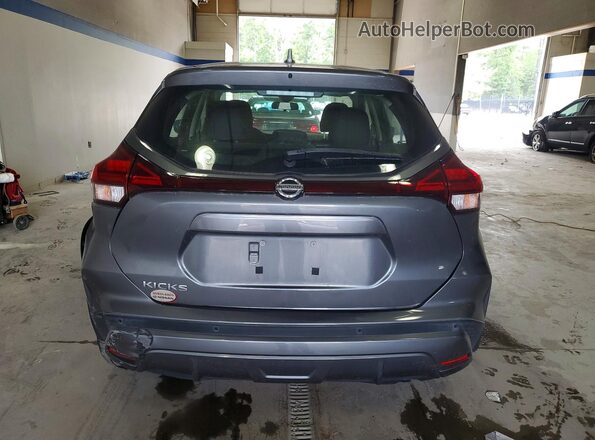 3N1CP5BV3ML544244 2021 NISSAN KICKS Silver Rear view