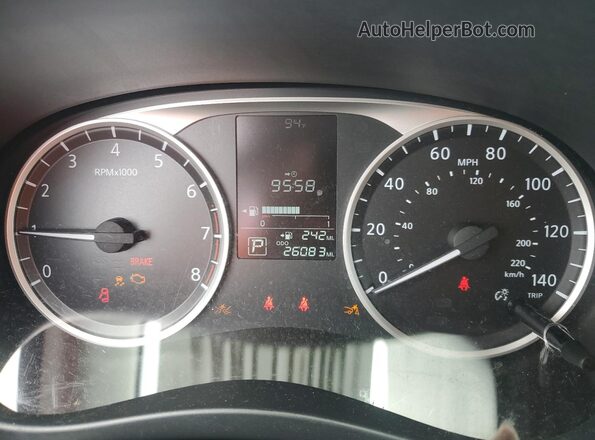 3N1CP5BV3ML561321 2021 NISSAN KICKS Gray Вид щитка приладів