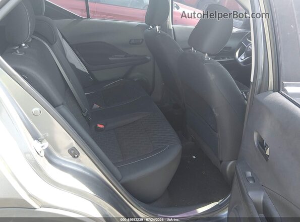 3N1CP5BV3NL480434 2022 NISSAN KICKS Gray Vista de la etiqueta del VIN