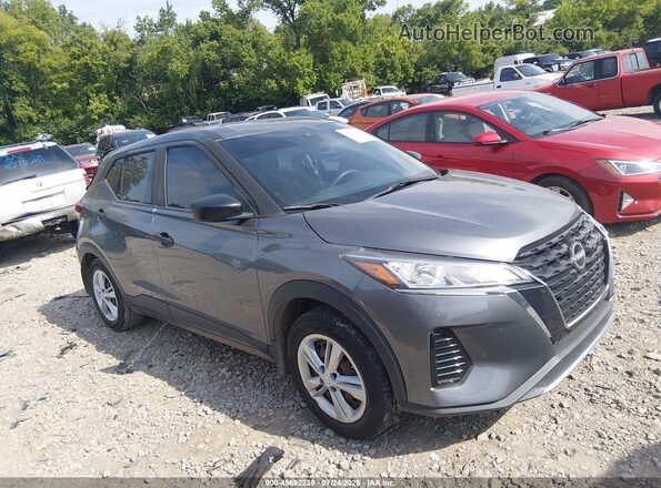 3N1CP5BV3NL480434 2022 NISSAN KICKS Gray Vista interior trasera