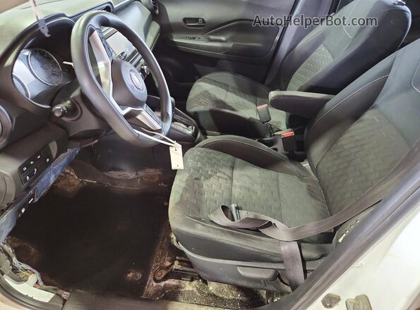 3N1CP5BV3NL494995 2022 NISSAN KICKS White Widok wnętrza z przodu