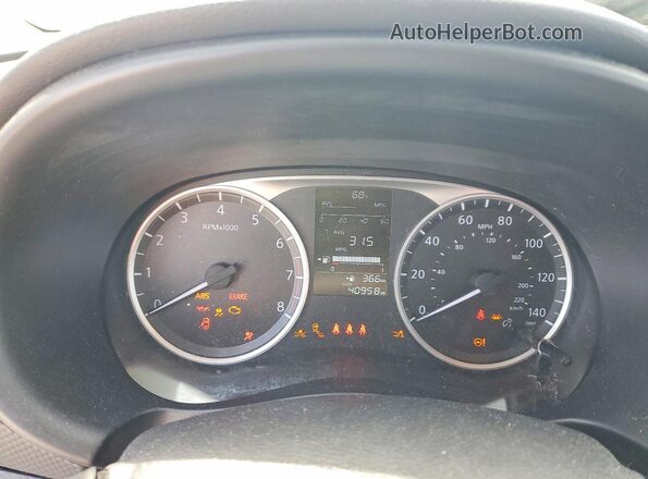3N1CP5BV3PL573702 2023 NISSAN KICKS White Вид щитка приладів