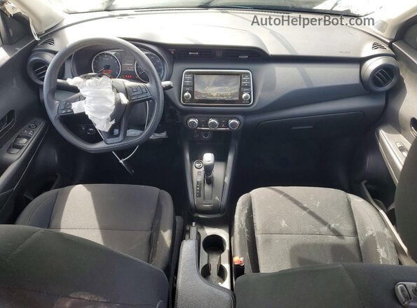 3N1CP5BV3PL573702 2023 NISSAN KICKS White Вид панелі приладів