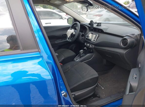 3N1CP5BV3RL526818 2024 NISSAN KICKS Blue წინა სალონის ხედი
