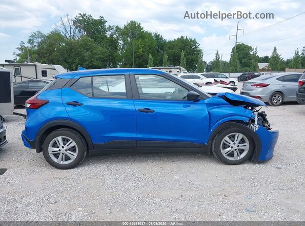 3N1CP5BV3RL526818 2024 NISSAN KICKS Blue სალონის 360-გრადუსიანი ხედი