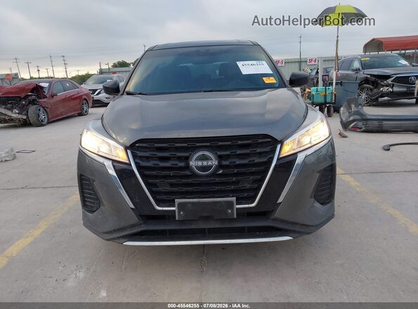 3N1CP5BV3RL530965 2024 NISSAN KICKS Gray უკანა სალონის ხედი