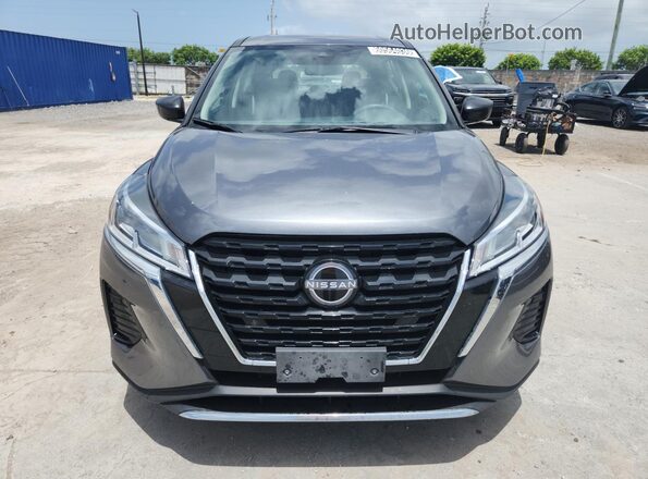 3N1CP5BV3RL567790 2024 NISSAN KICKS Gray Vista de la etiqueta del VIN
