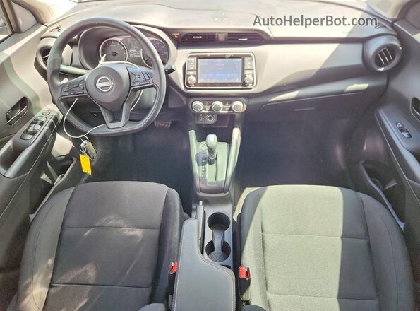 3N1CP5BV3SL478033 2025 NISSAN KICKS Gray Dashboard view