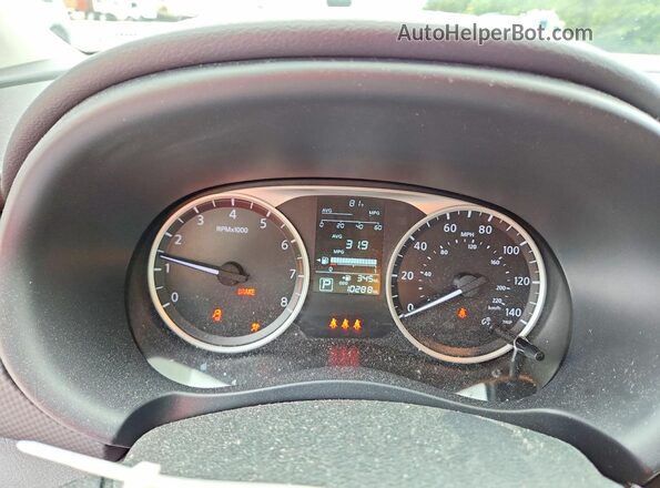 3N1CP5BV3SL493762 2025 NISSAN KICKS Blue Вид щитка приладів