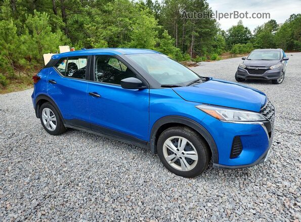 3N1CP5BV3SL493762 2025 NISSAN KICKS Blue Передня права чверть