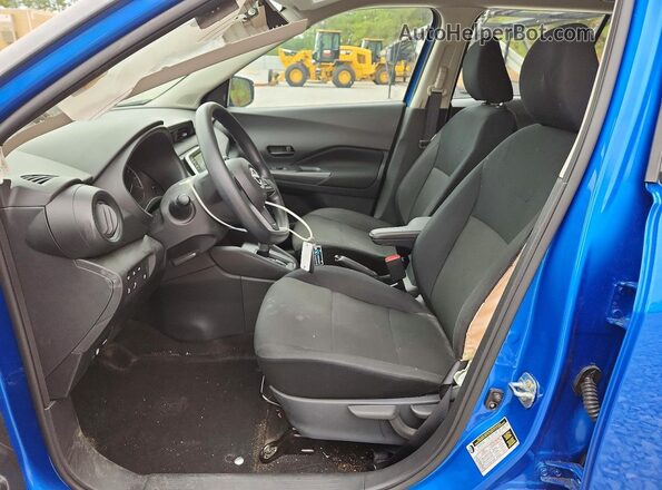 3N1CP5BV3SL493762 2025 NISSAN KICKS Blue Вид салону спереду