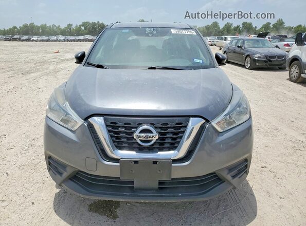 3N1CP5BV4LL517004 2020 NISSAN KICKS Gray Front view