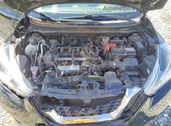 3N1CP5BV4LL517357 2020 NISSAN KICKS Black ძრავის განყოფილების ხედი