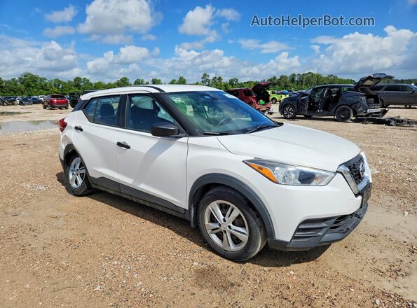 3N1CP5BV4LL523160 2020 NISSAN KICKS Белый Передняя правая четверть