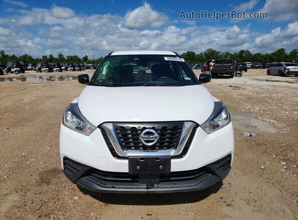 3N1CP5BV4LL523160 2020 NISSAN KICKS Белый Вид спереди