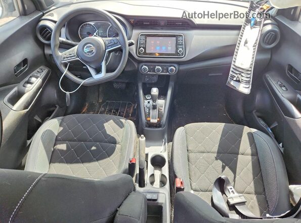 3N1CP5BV4LL523160 2020 NISSAN KICKS Белый Вид панели приборов