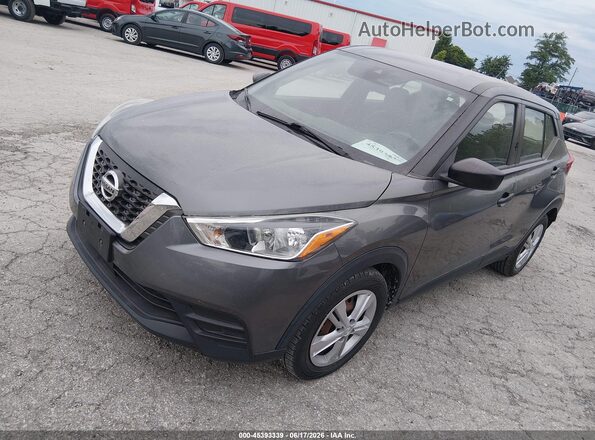3N1CP5BV4LL526768 2020 NISSAN KICKS Gray წინა მარცხენა ხედი სამი მეოთხედიდან