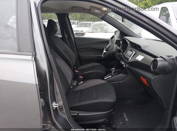 3N1CP5BV4LL526768 2020 NISSAN KICKS Gray წინა სალონის ხედი