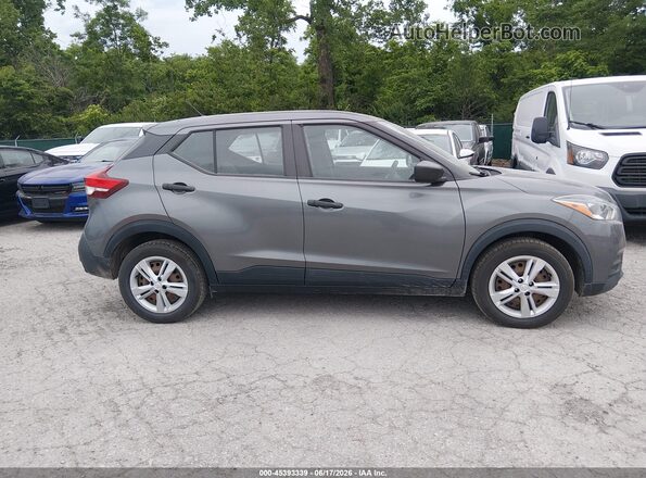 3N1CP5BV4LL526768 2020 NISSAN KICKS Gray უკანა სალონის ხედი