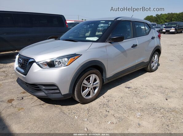 3N1CP5BV4LL543974 2020 NISSAN KICKS Gray წინა მარცხენა ხედი სამი მეოთხედიდან