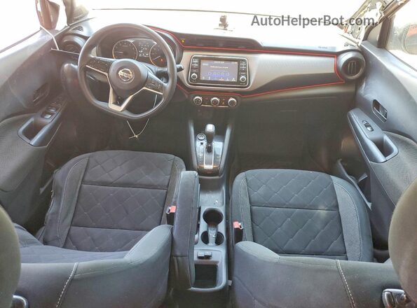 3N1CP5BV4LL560497 2020 NISSAN KICKS Серый Вид панели приборов
