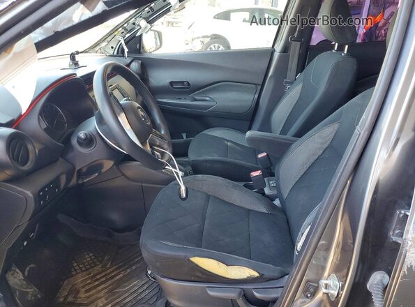 3N1CP5BV4LL560497 2020 NISSAN KICKS Серый Вид салона спереди