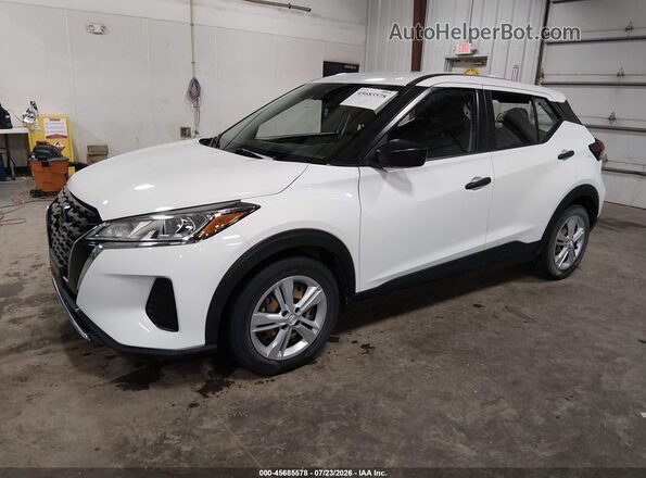3N1CP5BV4ML474513 2021 NISSAN KICKS White Передня ліва чверть