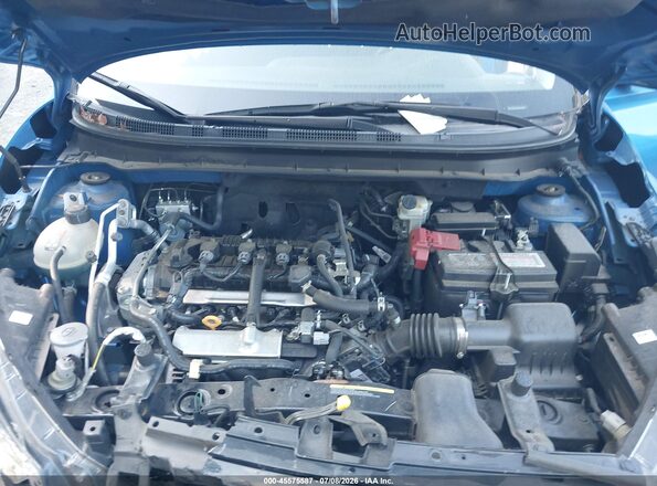 3N1CP5BV4ML503394 2021 NISSAN KICKS Blue Rear view
