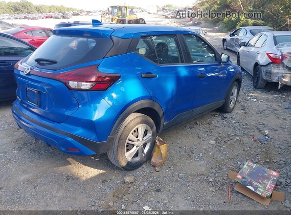 3N1CP5BV4ML503394 2021 NISSAN KICKS Blue Rear right