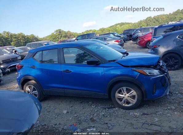 3N1CP5BV4ML503394 2021 NISSAN KICKS Blue Rear interior view