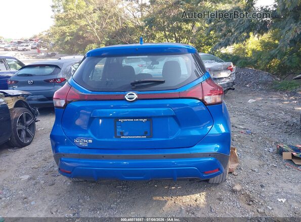3N1CP5BV4ML503394 2021 NISSAN KICKS Blue 