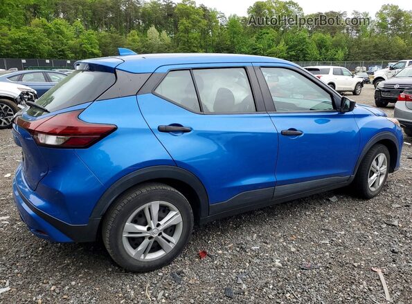 3N1CP5BV4ML530739 2021 NISSAN KICKS Blue Tył prawy