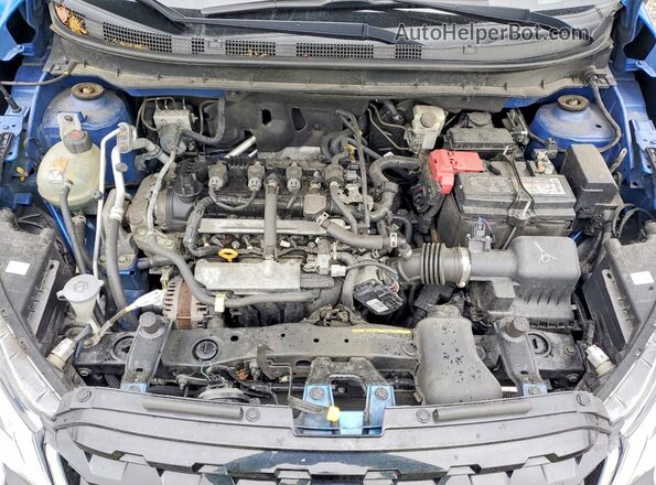 3N1CP5BV4ML530739 2021 NISSAN KICKS Blue Widok komory silnika