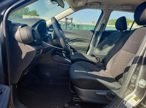 3N1CP5BV4ML544303 2021 NISSAN KICKS Gray Սալոնի դիմացի տեսք
