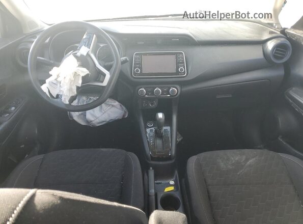 3N1CP5BV4NL526997 2022 NISSAN KICKS White წინა პანელის ხედი