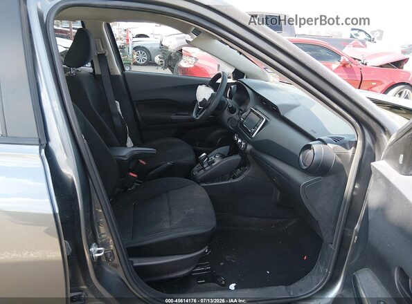 3N1CP5BV4PL573918 2023 NISSAN KICKS Gray Widok wnętrza z przodu