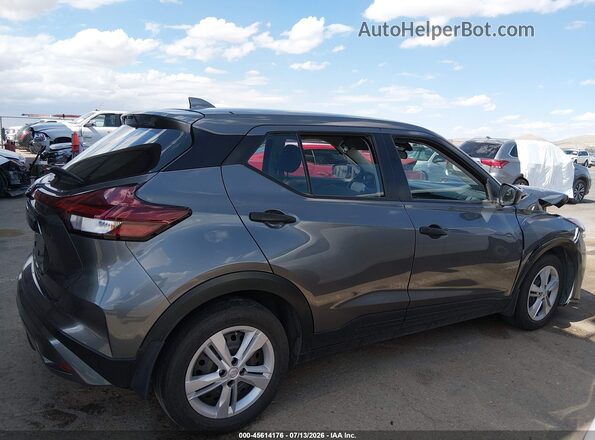 3N1CP5BV4PL573918 2023 NISSAN KICKS Gray Widok wnętrza z tyłu