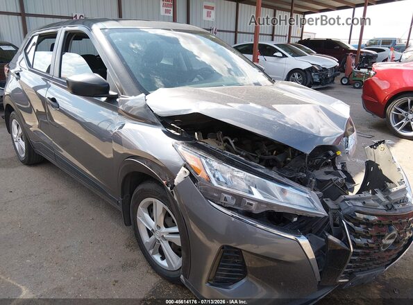 3N1CP5BV4PL573918 2023 NISSAN KICKS Gray Widok z przodu