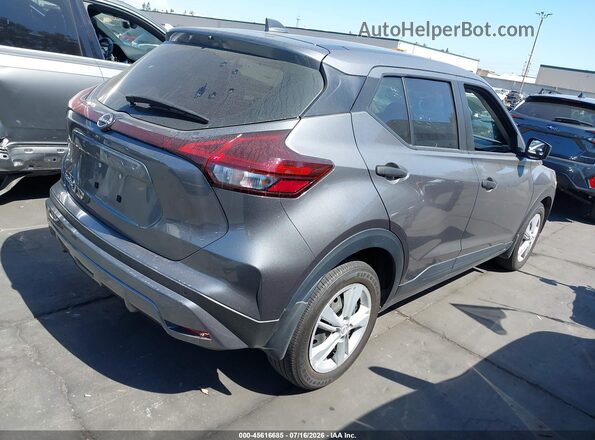 3N1CP5BV4RL585246 2024 NISSAN KICKS Серый Задняя правая четверть