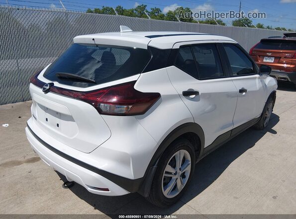 3N1CP5BV4RL586090 2024 NISSAN KICKS Белый Задняя правая четверть