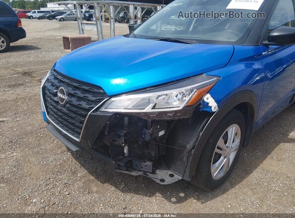 3N1CP5BV4RL594271 2024 NISSAN KICKS Blue Widok z przodu