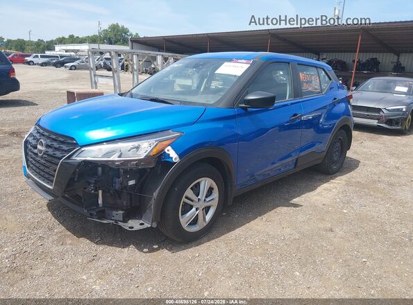 3N1CP5BV4RL594271 2024 NISSAN KICKS Blue Przód lewy