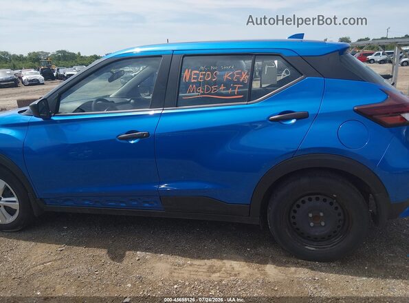3N1CP5BV4RL594271 2024 NISSAN KICKS Blue Widok wnętrza 360 stopni
