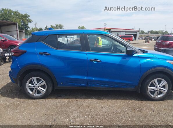 3N1CP5BV4RL594271 2024 NISSAN KICKS Blue Widok wnętrza z tyłu