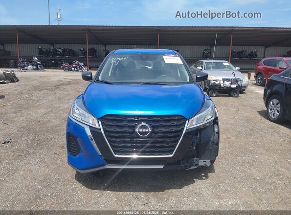 3N1CP5BV4RL594271 2024 NISSAN KICKS Blue Widok zestawu wskaźników