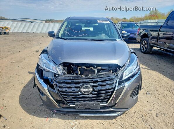 3N1CP5BV4SL475304 2025 NISSAN KICKS Gray Front view