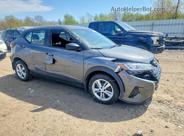 3N1CP5BV4SL475304 2025 NISSAN KICKS Gray Front right